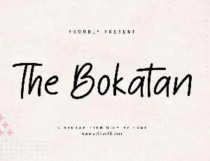 The Bokatan font