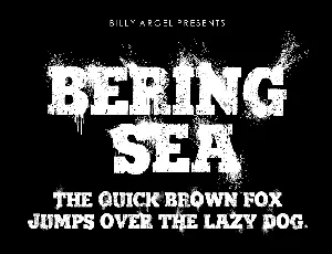 Bering Sea Personal Use font