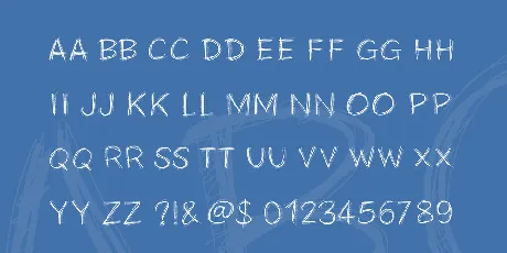 PWScratchy font