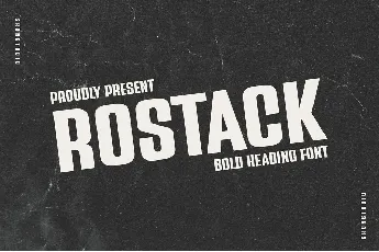 Rostack font