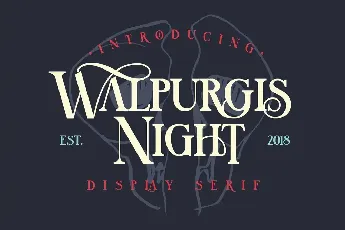 Walpurgis Night font