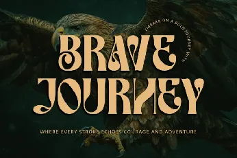 Brave Journey font