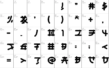 Okashi font