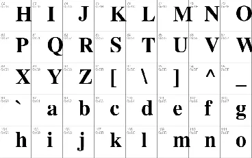 Nimbus Roman No9 L font