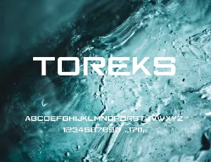 Toreks font