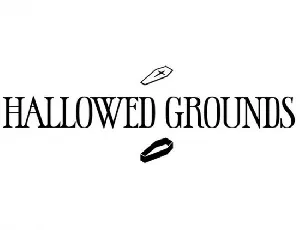 Hallowed Grounds font