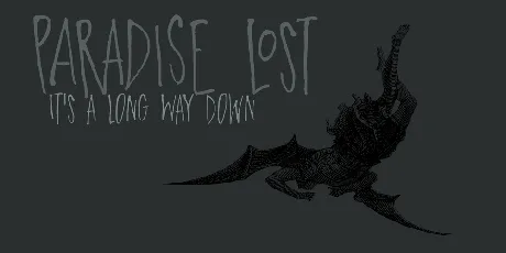 DK Paradise Lost font