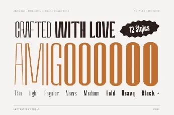 Amvergo font