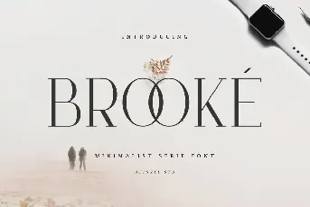 Brooke font