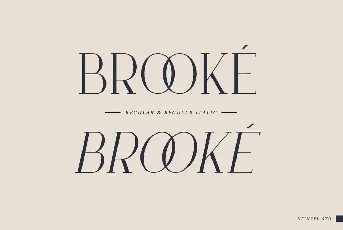 Brooke font