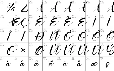 Your Month font