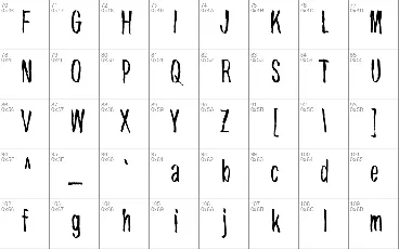 Tremolo Flaw font