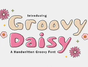 Groovy Daisy font