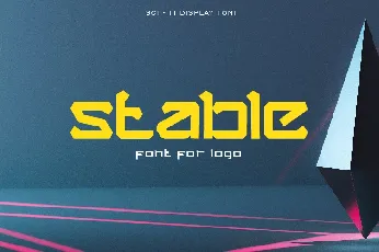 Stable font