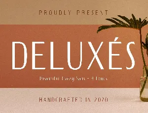 Deluxes font