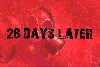 28 Days Later font