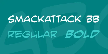 SmackAttack BB font