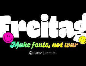 Freitag Family font