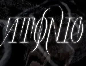 Atonic Display font