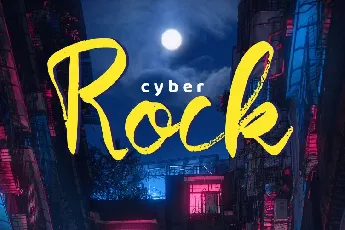 Cyber Rock font