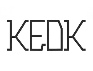 Keok Display font