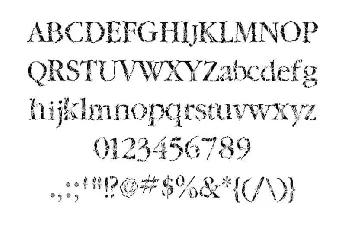 The Twilight Zone font