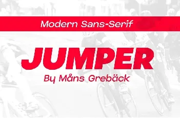 Jumper font