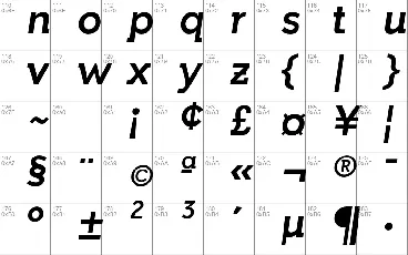 Indulta font