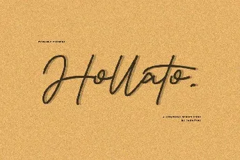 Hollato font