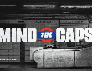 Mind The Caps font