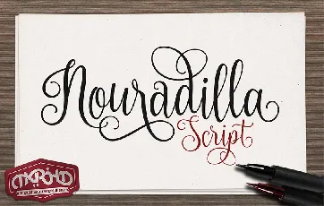 Nouradilla Script Free font