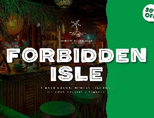 Forbidden Isle Tiki Free font