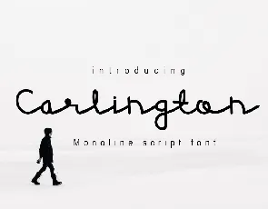 Carlington font