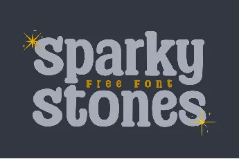 Sparky Stones font