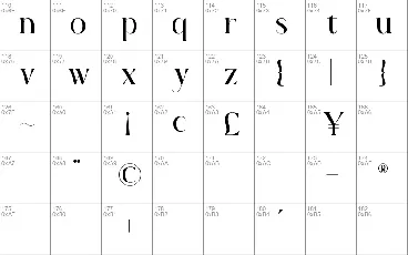 stangith font