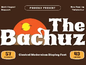 The Bachuz Trial font