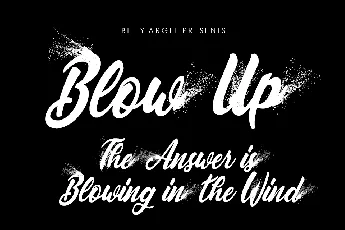 BLOWUP PERSONAL USE font