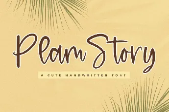 Plam Story font