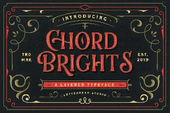 Chord Brights font