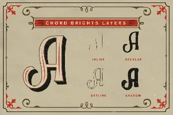 Chord Brights font