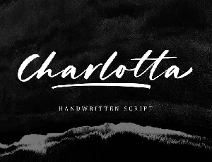Charlotta Script font