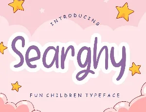 Searghy font