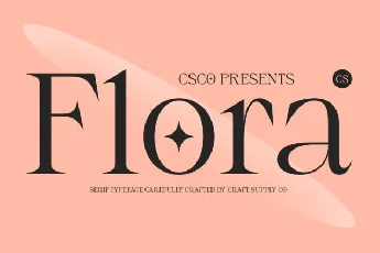 CS Flora font