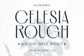 Celesia Rough font