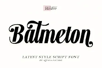 Batmeton font