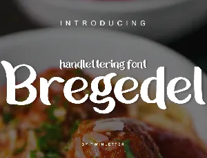 Bregedelpersonaluse font