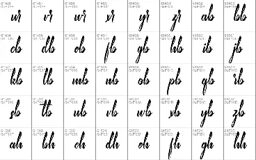 Glossariest Demo font