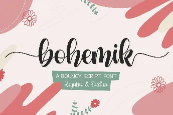 Bohemik font