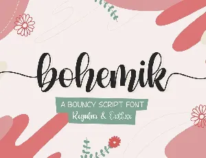 Bohemik font