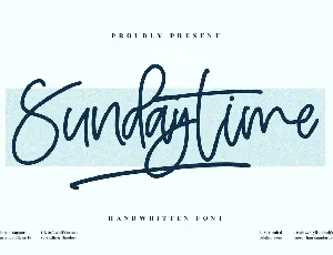 Sundaytime font